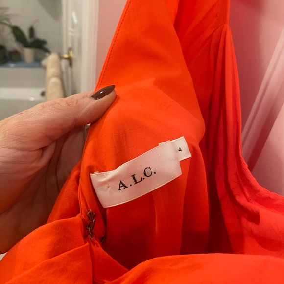 A.L.C. Neon orange dress - Picture 6 of 6